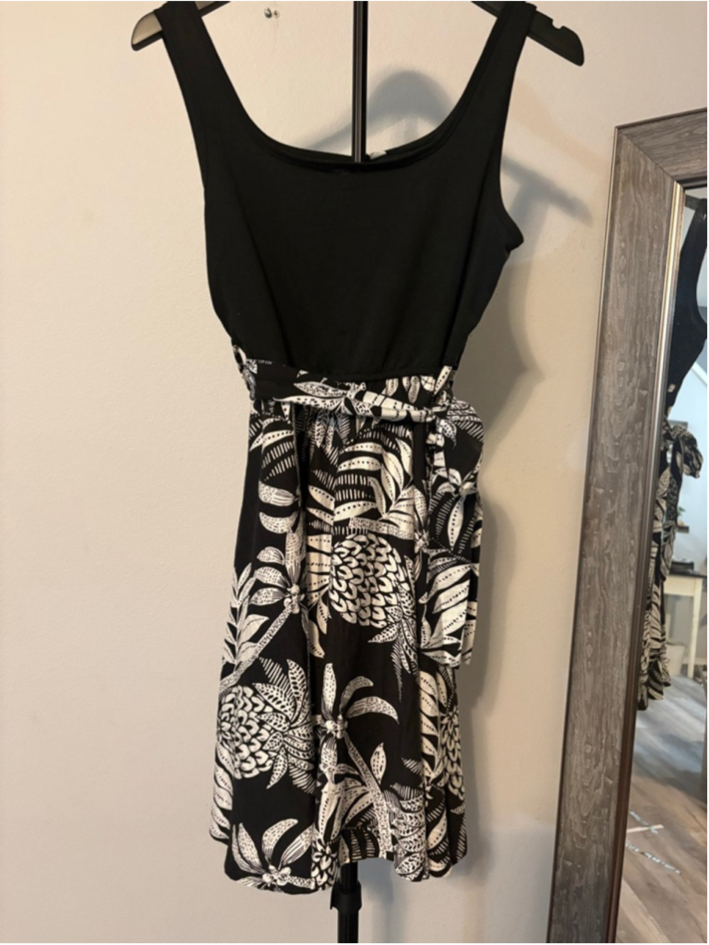 CUPSHE Sunset Escape Tropical Mini Dress Beach Vacation Dress Size Small - Picture 2 of 10